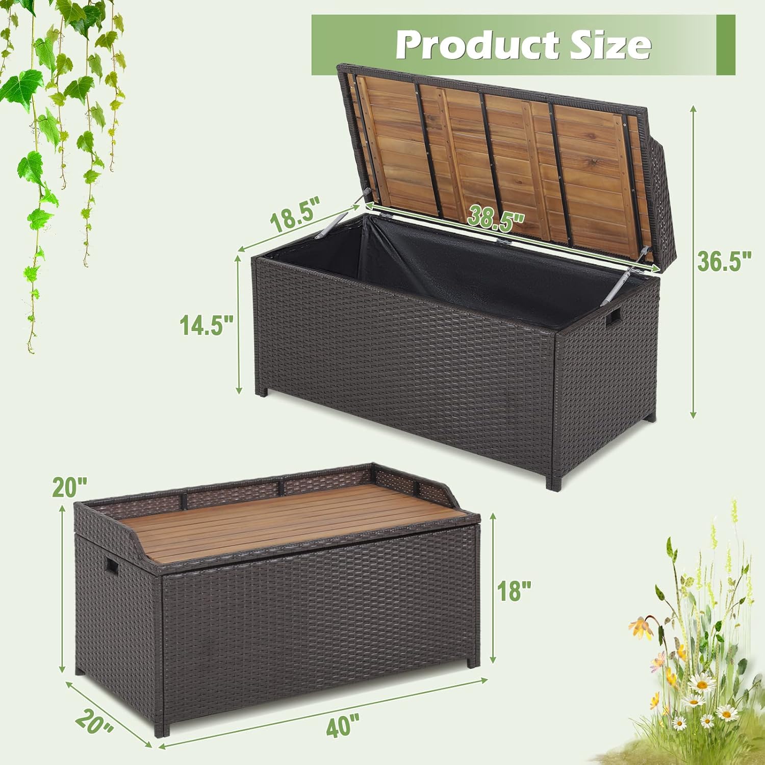 Comparing 5 Multifunctional Outdoor Storage and Garden Benches