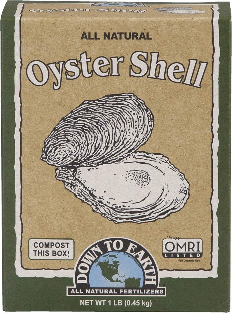 Down to Earth Organic All Natural Oyster Shell Fertilizer, 1 lb