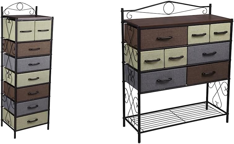 Household Essentials Victoria Storage Organizers with Drawers