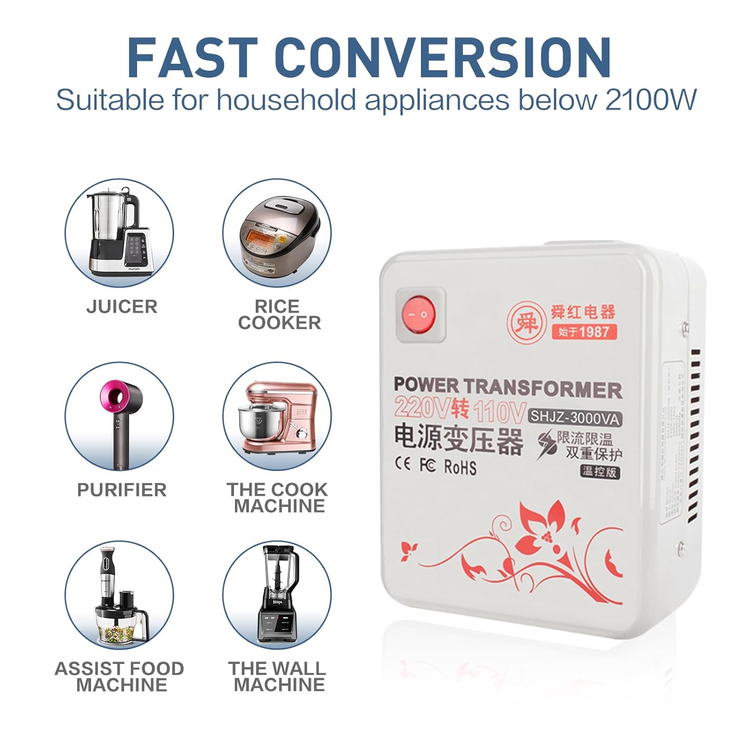 Review: 3000W Voltage Converter for Home Appliances