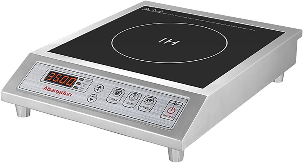 Commercial Induction Cooktop Induction Burner Lower Power Even Heating Hot Plate 3500W /220V Induction Cooker