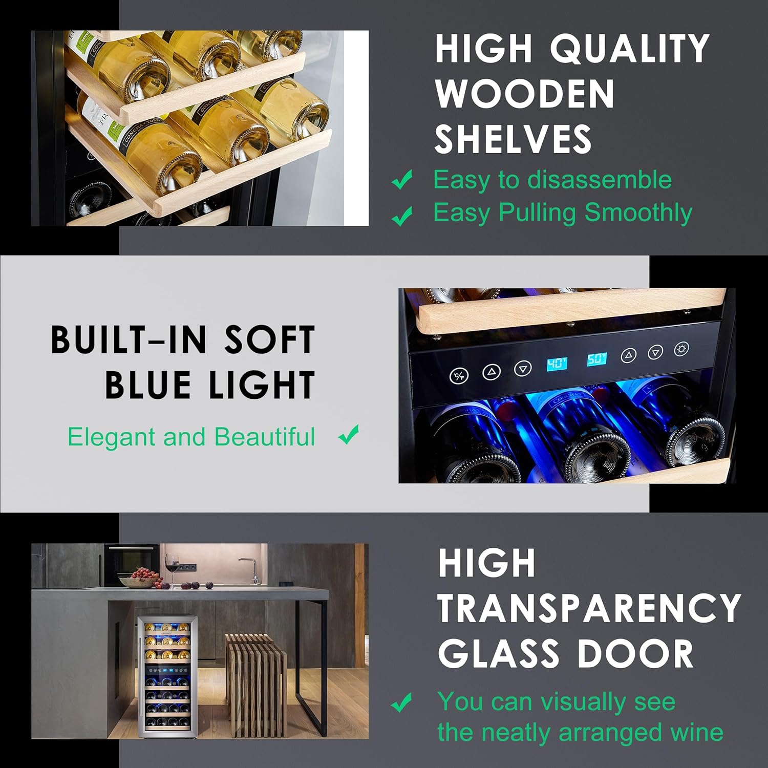 Comparing Four Dual Zone Wine and Beverage Refrigerators