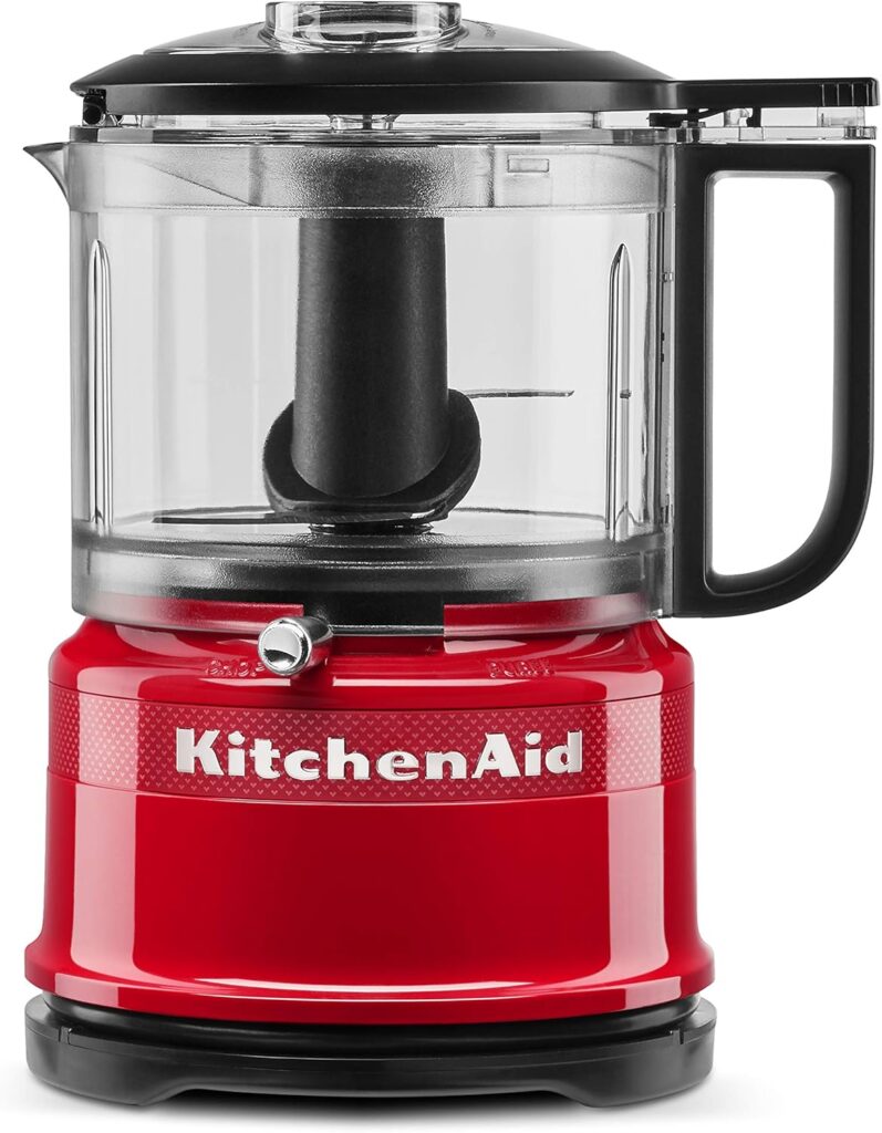 KitchenAid KFC3516QHSD 100 Year Limited Edition Queen of Hearts Food Chopper, 3.5 Cup, Passion Red