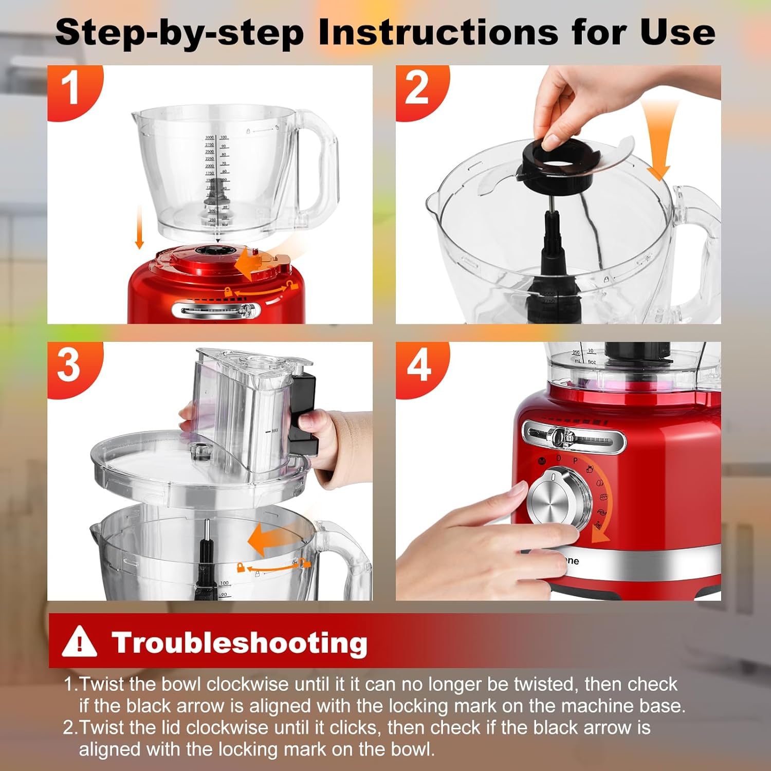 Comparing Top 16-Cup Food Processors: Homtone vs. VEVOR